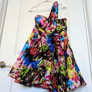 Cocktail One Shoulder Dress